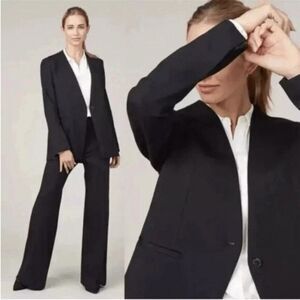 Spanx Perfect Collarless Blazer Black Size Medium